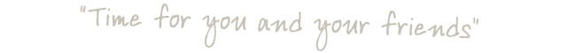 Zeit für dich und Ihre Freunde